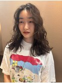 ロングパーマ、レイヤーパーマ、ハードパーマ【井上咲】