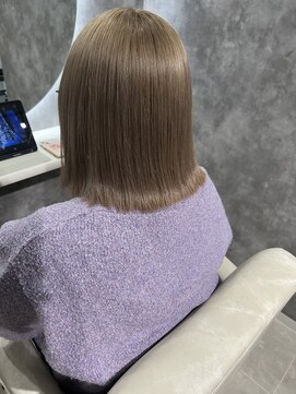 コアークリップ 緑町店(CORE CLIP) ブリーチリタッチ/ミルクティーブラウン