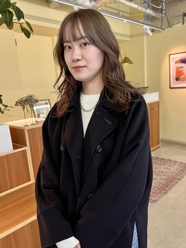 ロジェ(loje) 透明感カラー/ウェーブヘア/レイヤーカット