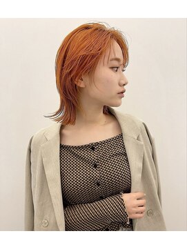 ノットイコール(not equal) orange × mini wolf