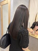 アマーク(a mark)&nbsp;【小川 結女花】水素カラーでツヤ&赤味消し