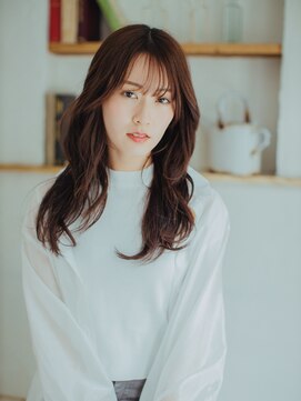 ポイントファイブバイソレイユ 豊橋駅前大通店(.5 by SOLEIL) 暗めブラウンレイヤー