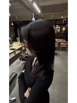 ロッソ ヘアアンドスパ 谷塚店(Rosso Hair&SPA) AMERICAN CHERRY RED