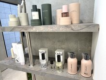 こだわりの厳選したヘアケアアイテム