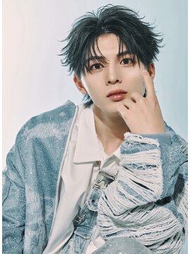 アストラ(ASTRA) MEN’S HAIR/波巻きツイストスパイラル/リバースセンターパート