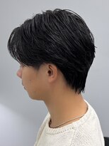 エルマーク 松山(L-MARK) マッシュヘア/フェザーパーマ/メンズヘア/men's