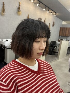 ルリアン 元住吉店(Le'lien) ボブパーマ/ラフパーマ/ゆるふわボブ/前下がりボブ/元住吉駅