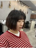 ボブパーマ/ラフパーマ/ゆるふわボブ/前下がりボブ/元住吉駅