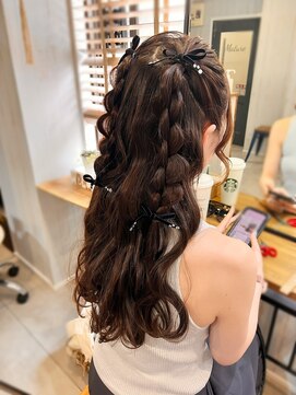 ヘアセット・着付専門店 SET.me 渋谷【ヘアセット/結婚式】【4/11NEWOPEN(予定)】 アレンジヘアセット