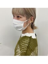 キーパーソン(kii person)&nbsp;kii person × ハイトーンカラー　ワイドバング
