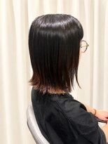ユーアンボワーズ(U-AMBOISE) ツヤ感外ハネボブ