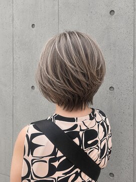 クラム(clam.) 大人のハイライトショート
