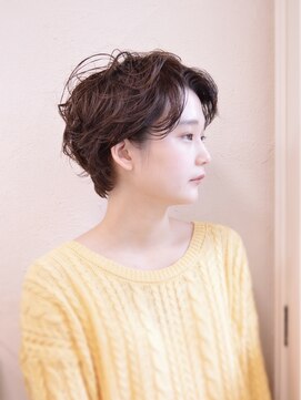 ナツヤ(NATSUYA) 前髪長め大人ショート20代30代40代表参道