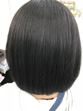 美容室グレイス ワンレングス