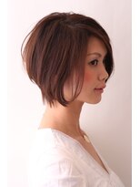 アンソリット ボーテ(INSOLITE BEAUTE)&nbsp;[大人女性サロン/広尾]西尾和樹大人のナチュラル前下がりボブ