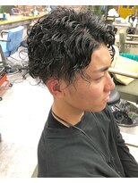 ルーナヘアー(LUNA hair) 『京都 山科 ルーナ』スパイラル×ブラックヘア【草木真一郎】