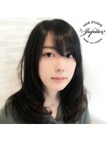 ジュピター 春日店(hair studio jupiter) 黒髪ふんわりパーマ