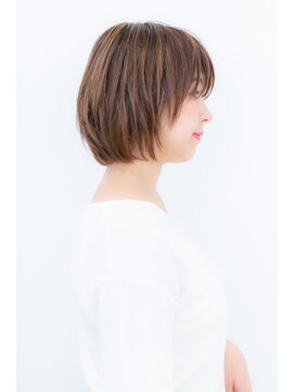 モッズヘア 越谷(mod's hair) オンブレニュアンスカラーの小顔マッシュY越谷30代40代50代