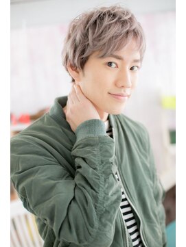 ミック ヘアアンドメイク アップ 駒込店(miq Hair&Make up) カラーで遊ぶ束感フェザーマッシュ