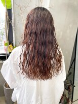 テトヘアー(teto hair) ロングパーマ前髪パーマ強めパーマふわふわ柔らかくるくる