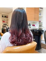 ルーシー(LUCY)&nbsp;レッドパープルグラデーションカラー