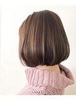 ヘッズ 本八幡店(HEADS)&nbsp;ボブ　マッシュショート　カーキグレージュ　大人かわいいヘア