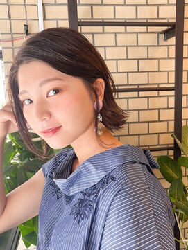 エクラート リラ 立川店(ECLART lilas.) 【ECLART】横顔美人な外ハネスタイル【ECLART】