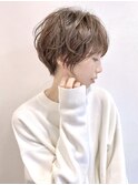30代40代50代大人可愛い丸みマッシュショート福岡博多