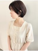 高田馬場大人可愛い丸みショートボブ【el CERCA高田馬場/新宿】