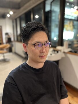 リバレッジ 広尾(Leverage) 外国人風かき上げスタイル