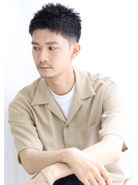 リン(Rin) 大人気！爽やかナチュラルフェードカットビジネスタイル30代40代