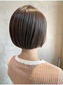 毛先パツッとが可愛い、タイトなミニボブ♪