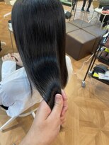 ライズ バイ レボ(RISE by REVO)&nbsp;大人可愛いココアベージュグレージュカラーボブウルフ黒髪我孫子