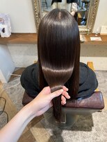 ムーン(moon) #大人ガーリー#チョコレート#モードヘア#プリカール