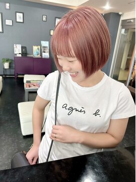 アイズ 渋沢(AIZU) ダメージレスハイトーンショート