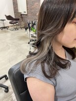 ディッシュ 五反田(dish)&nbsp;ホワイトベージュ・ブリーチ2回必要・イヤリングカラー☆★