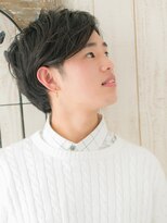 モッズヘア メン 上尾東口店(mod's hair men)&nbsp;黒髪セクシーグレージュカラーのスマートミディV上尾