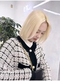 抜きっぱなしホワイトブロンド