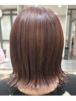 銀座ラボ 千葉店(LA BO) 髪質改善カラー×アプリコット