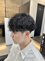 メンズ ラピス 横浜店(Men’sLapis)&nbsp;波巻きパーマ×マッシュ
