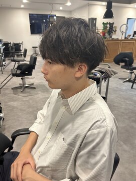 ナンバー(number+) 王道メンズショート☆無造作ツイストパーマ