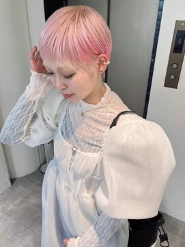 ペレ 梅田(PELE) 前髪/アンブレラカラー/こなれミディ/イメチェン/ウェーブパーマ