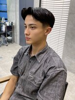 ニュアンスパーマで作る、海外メンズヘア