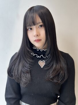 ヤヨイブレインズフェアリー(YAYOI BRAINS fairy) 黒髪ロングレイヤー