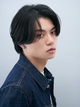 ガリカ(Gallica kinshicho) 爽やかセンターパートメンズニュアンスパーマ