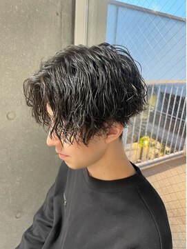 ワンズ リー 下北沢店(ONE's ly) ツイストスパイラルパーマ[メンズ/パーマ/眉毛/下北沢]