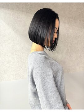 ロンド マーレ 天神大名店(Lond mare) [韓国ボブ]首を長く魅せ小顔効果◎Aラインボブ！