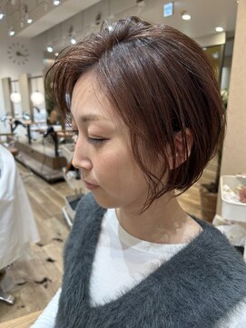 ヘアポケット スタイル店(HAIR POCKET) かきあげボブ