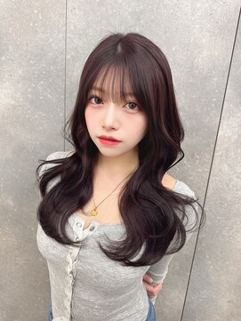 クム(kumu) 【kumu】 ロングレイヤー/顔周りカット/栄/名古屋