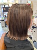 切りっぱなしボブ
